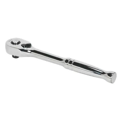 Pear-Head Ratchet Wrench - 1/4" Sq Drive - Flip Reverse - 108-Tooth Ratchet