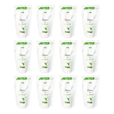 DOVE fresh touch refill hand wash 500ml (Pack of 12)