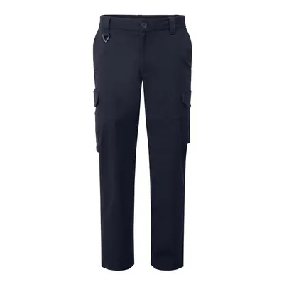 (42L, Navy) Premier Unisex Adult Premier Stretchchecker Cargo Trousers