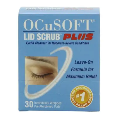 OCuSOFT Lid Scrub Plus, Pre-Moistened Pads, Count