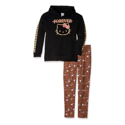 Hello Kitty Little Girls Piece Sweatshirt and Pant Legging Set Blac