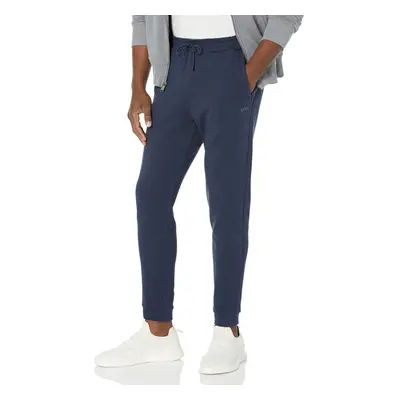 BOSS Men's Tonal Regular Fit Cotton Sweatpants Basic Navy