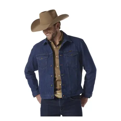 Wrangler mens Cowboy Cut Western Unlined Denim Jacket outerwear Denim