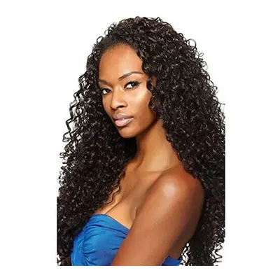 Outre Quick Weave Synthetic Half Wig - Penny 26" (1B Off black)