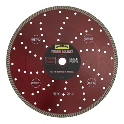 Sealey Worksafe® Turbo Allmat Diamond Blade x 20mm WDTA300