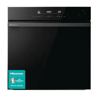 Hisense BSA66346ADBGUK Hi6 BlackLine Built In Single Oven - Black