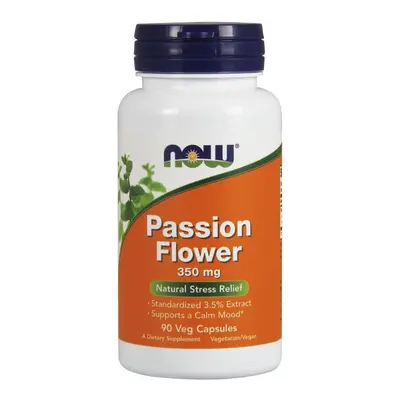 NOW Foods Passion Flower, 350mg - vcaps