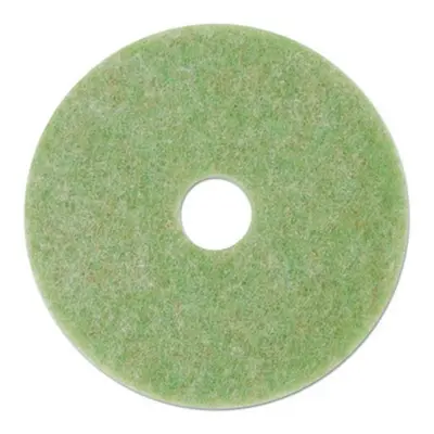 3M 17 in. Diameter Low-Speed Topline Autoscrubber Floor Pads 5000, Green & Orange - per Count