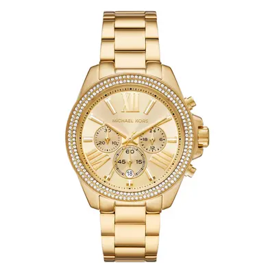 Michael Kors Wren Chronograph Gold-Tone Stainless Steel Women's Watch (Model: MK7428)