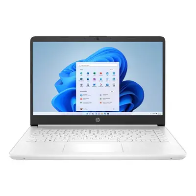 HP 14s-dq0508na 14" Laptop Intel Celeron N4120 4GB RAM 128GB SSD White