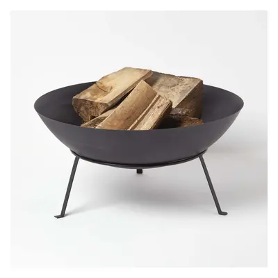 Homescapes Metal Fire Bowl with Stand