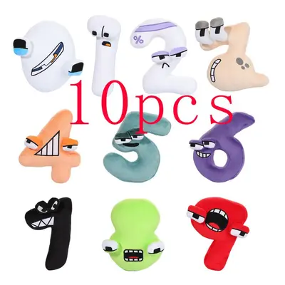 (123456789) 26pcs Alphabet Lore Plush Toy Stuffed Peluche Doll Toys Children English