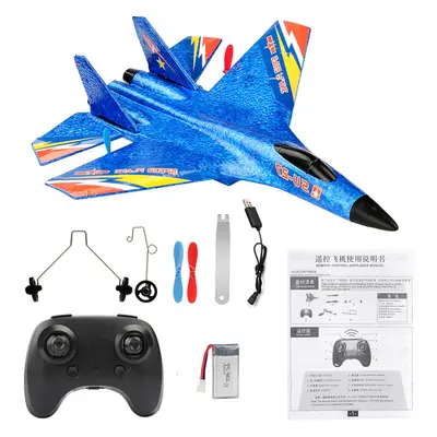 (SU27 Blue 1B) RC Aircraft SU27 Plane 2.4G Radio Control Glider Remote Controlled Fighter