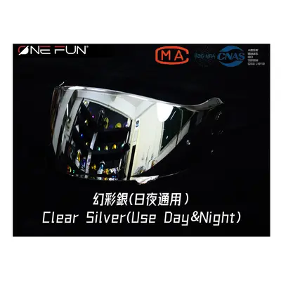 (Silver) Neotec CNS-3 Full Face Helmet Visor Lens Case for Shoei Neotec II Photochromic