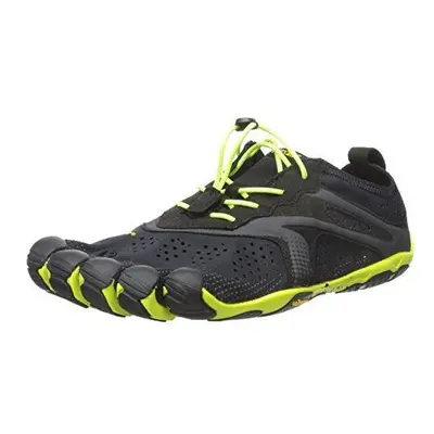 (40) Vibram V-Run Five Fingers Barefoot Mens Running Shoes Trainers - Black/Yellow