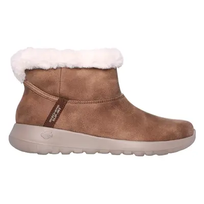 (UK 6.5, Chestnut) Skechers 144800/CSNT ON-THE-GO JOY - COZY DREAM Womens Boots Chestnut