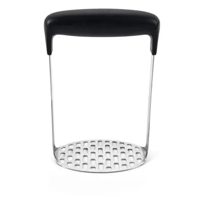 OXO Good Grips Stainless Steel Smooth Potato Masher, Black/Silver