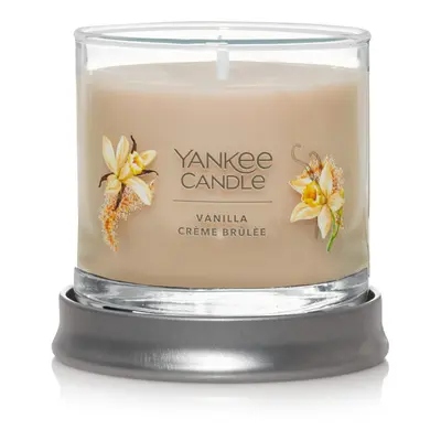 Yankee Candle Vanilla Crme Brl e Scented Signature 43oz Small Tumbler Single Wick Candle Over Ho