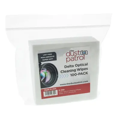 Delta 4x4 Optical Cleaning Wipes (100pk)