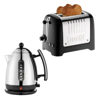 Dualit Lite Kettle & Slice Toaster Matching Kitchen Set