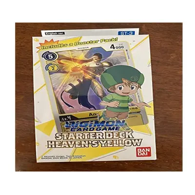 - Digimon Card Game: Starter Deck- Heaven's Yellow - Trading Card Game