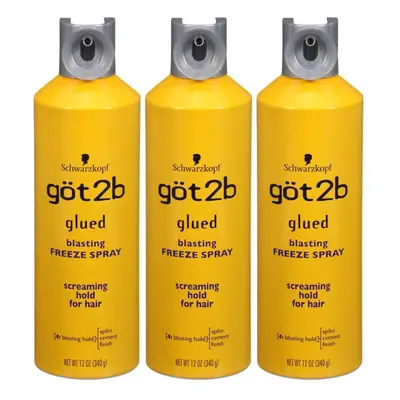 Got2b Glued Blasting Freeze Spray oz (Pack of 3)