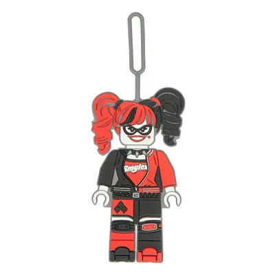 Lego Batman Movie Harley Quinn Silicone Luggage Bag Tag for Travel Gym School or Backpack