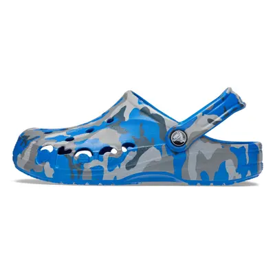 crocs Unisex Mens and Womens Baya graphic clog Bright cobalt camo