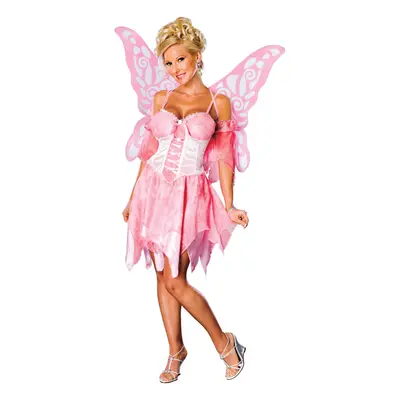 Secret Wishes Sugar Plum Fairy Costume With Wings Pink Small (2/6)