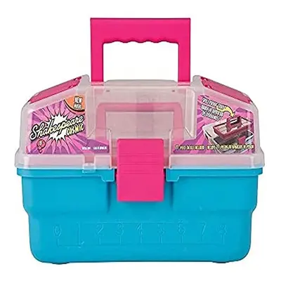 Cosmic Children's Fishing Tackle Box - Kids Storage Play Box with Spill Proof Tray and Piece Tac