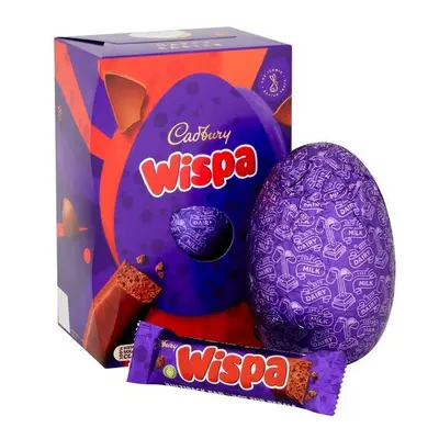 ( Pack Of 6) Cadbury Dairy Milk Wispa Easter Egg 182.5G