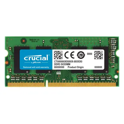 Crucial CT51264BF160B GB (DDR3L, MT/s, PC3L-12800, SODIMM, 204-Pin) Memory