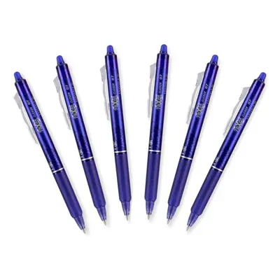 Pilot FriXion Clicker Retractable Erasable Gel Pens Fine Point Blue Ink