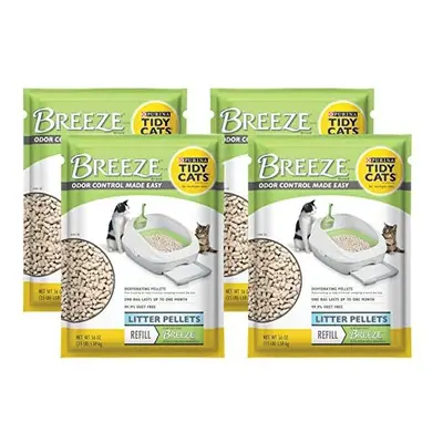 Purina Litter Tidy Cat Breeze Pellets, 3.5 lb 4-Pack