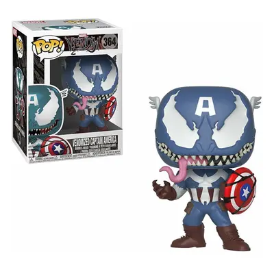 Pop! Marvel Venom - Venomized Captain America