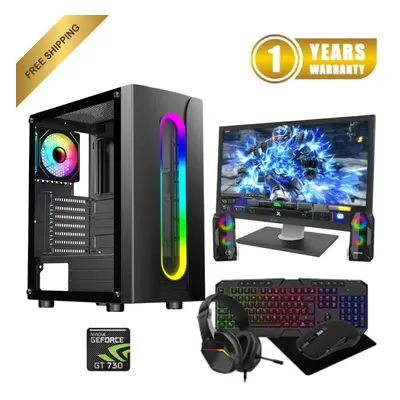 22'' PowerFul Gaming Bundle Core i5 16GB RAM 1TB& 128GB SSD 4GB GT730