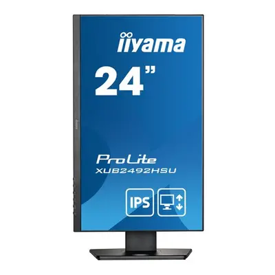 iiyama ProLite XUB2492HSU-B5 LED display 60.5 cm (23.8") x pixels Full HD Black