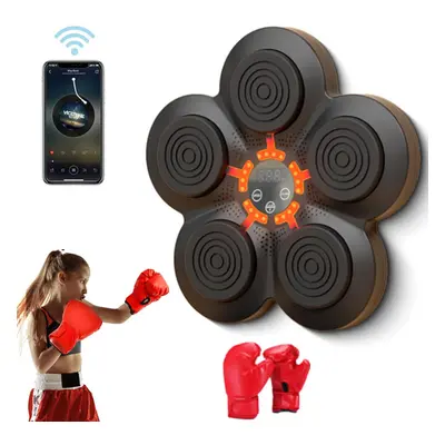 Music Boxing Machine, Smart Boxing Training Indoor for Adults and Kids