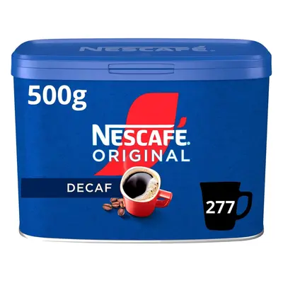 NESCAFÃ Original Decaf Instant Coffee 500g Tin