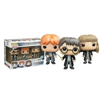 Funko POP! Harry Potter Ron Weasley Hermione Granger Pack Special