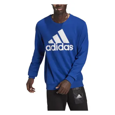 adidas Mens Standard Essentials Big Logo Sweatshirt Team Royal BlueWhite XLarge