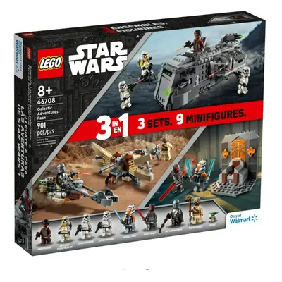 LEGO Star Wars Galactic Adventures 3-in-1 Building Toy Gift Set