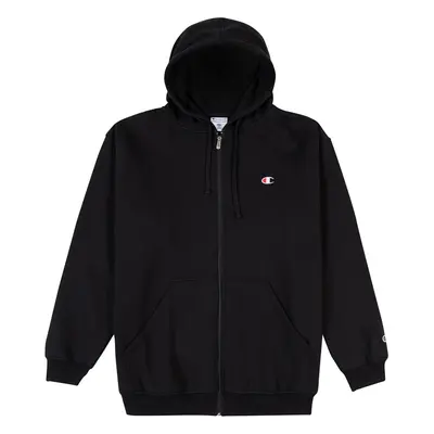 Champion Big and Tall Thermal Lined Hoodies for Men Mens Fleece Zip Up Hoodie Black