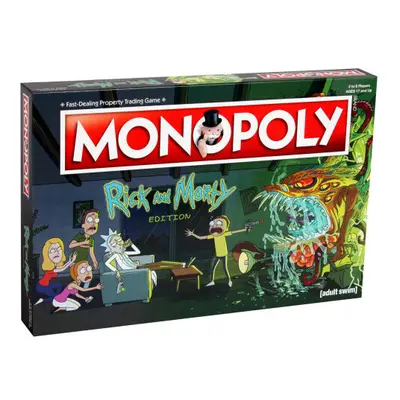 Rick And Morty Monopoly Board Game