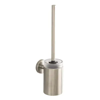 hansgrohe Toilet Brush with Holder Easy Install 15-inch Modern Coordinating Accessories in Brush