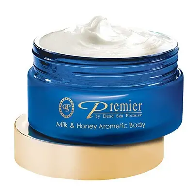 Premier Dead Sea Aromatic Body Butter- Milk and Honey, anti aging skin care, moisturizer, hydrat