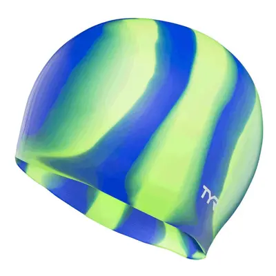 TYR Multi Silicone Cap Green