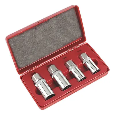 SEALEY - AK723 Stud Extractor Set 4pc 1/2"Sq Drive Metric