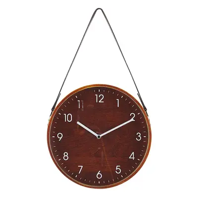 Wall Clock RENENS cm Brown