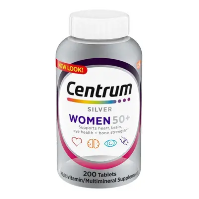 Centrum Silver Multivitamins for Women Over 50, Multimineral Supplement, Ct